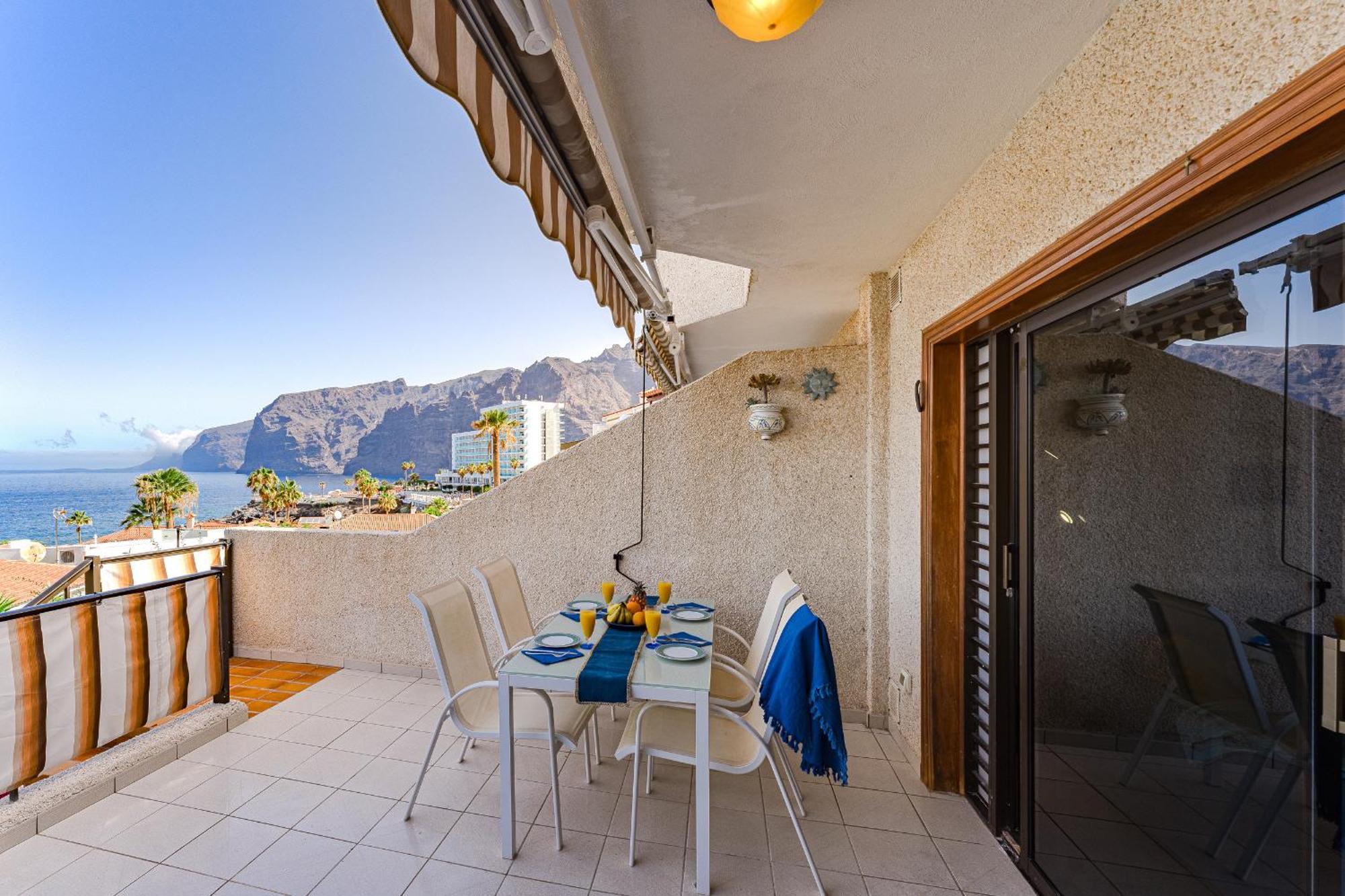 Sea View Apartment Deja Blue - Los Gigantes Puerto de Santiago  Exterior foto